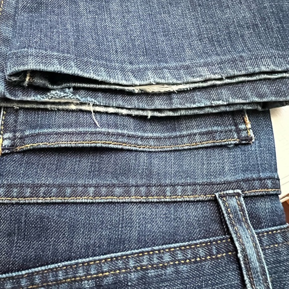 Tory Burch Blue Straight Leg Jeans with Classic Denim Style - Picture 7 of 7